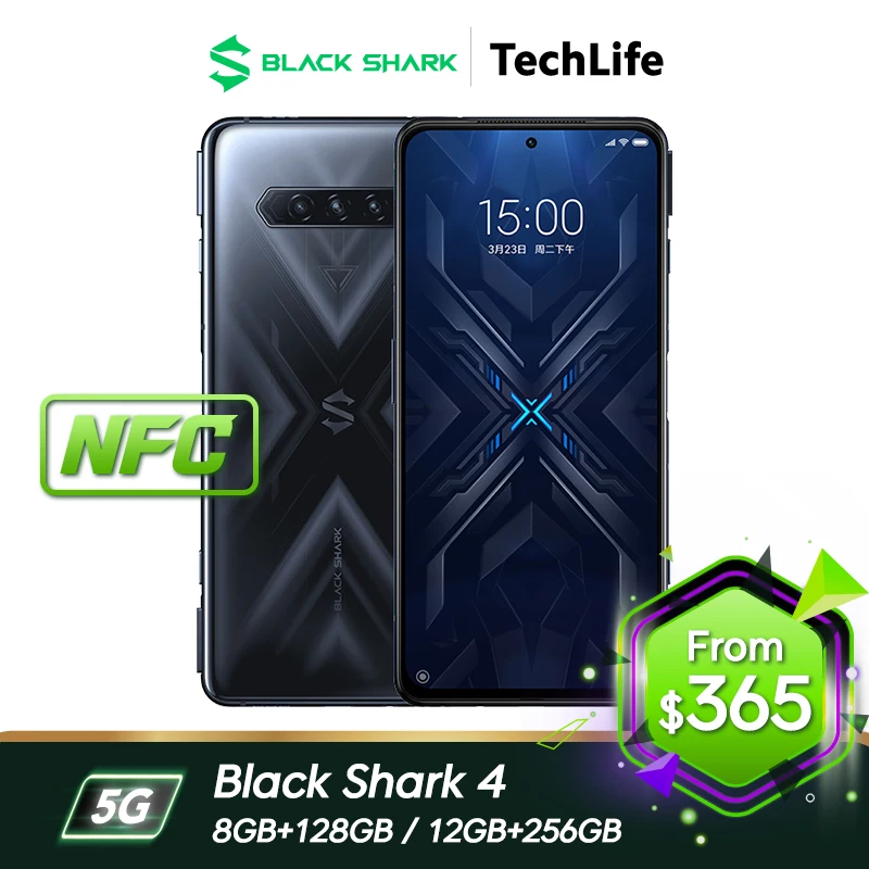 Ceny [Wersja Globalna] Black Shark 4 5G 128GB / 256GB NFC - Snapdragon 870 | 4500mAh 120W | 144Hz AMOLED | JoyUI 12.5 Blackshark4