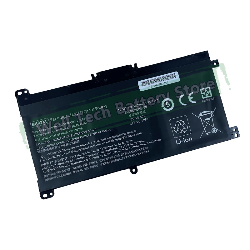 3CELLS BK03XL Аккумулятор для ноутбука HP X360 14M-BA 14-BA102TU Series