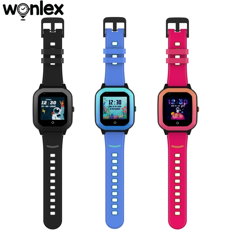 

Wonlex Smartwatch Baby 4G HD Video Call GPS Camera Phone Watch KT20 Sound Monitor SOS Accompany Hour Baby Student School Tracker