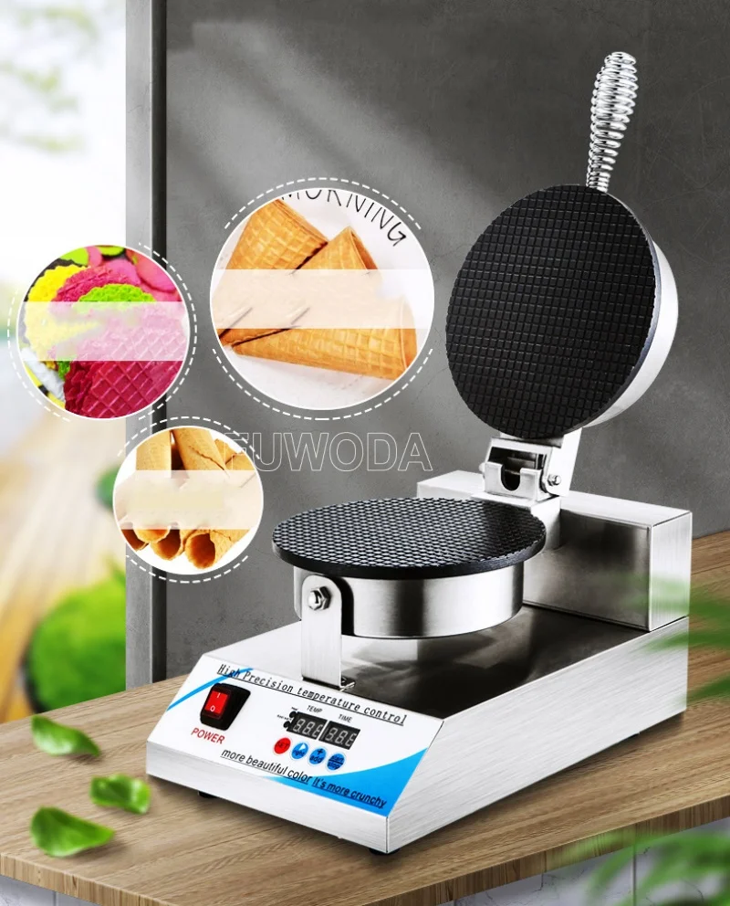 Машина для изготовления конусов мороженого коммерческая прочная сковорода