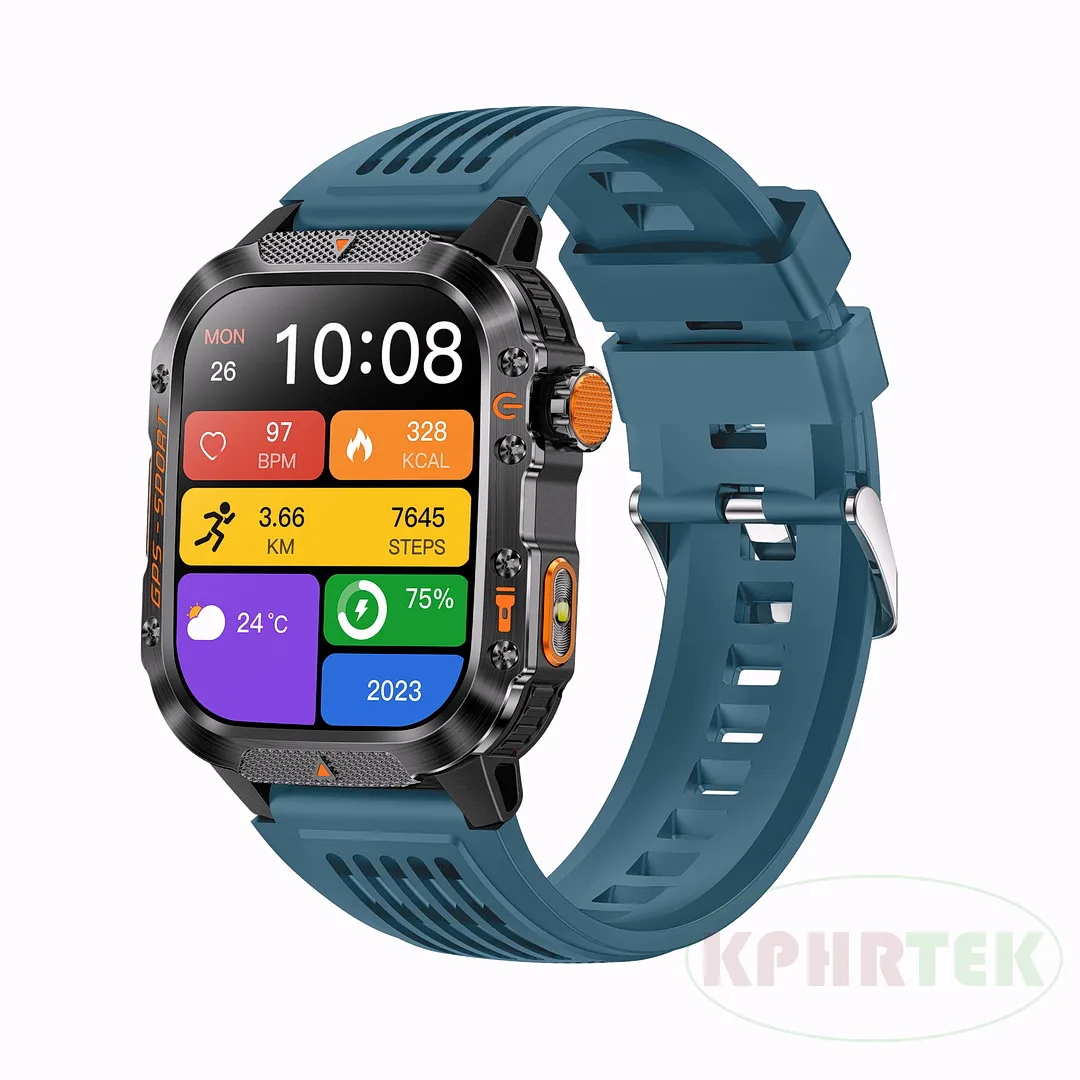 Фото HT36 GPS Смарт-часы Точное позиционирование Спорт на открытом воздухе Фитнес-трекер Водонепроницаемые умные часы №3