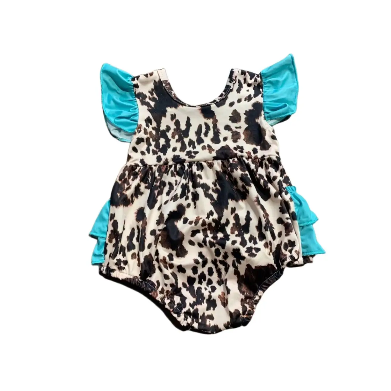 

Wholesale Boutique Newborn Yi One Piece Onesies Leopard Design Girls Climbing Onesies Tie Dye Baby Onesies Girls