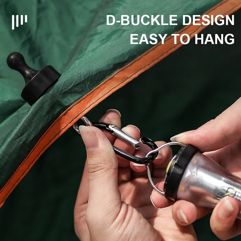 

Strong Magnetic Carabiner Keychain Camping Snap Clip D Type Lock Buckle Outdoor Tent Canopy Hanging Hook Clasps Climbing Tools