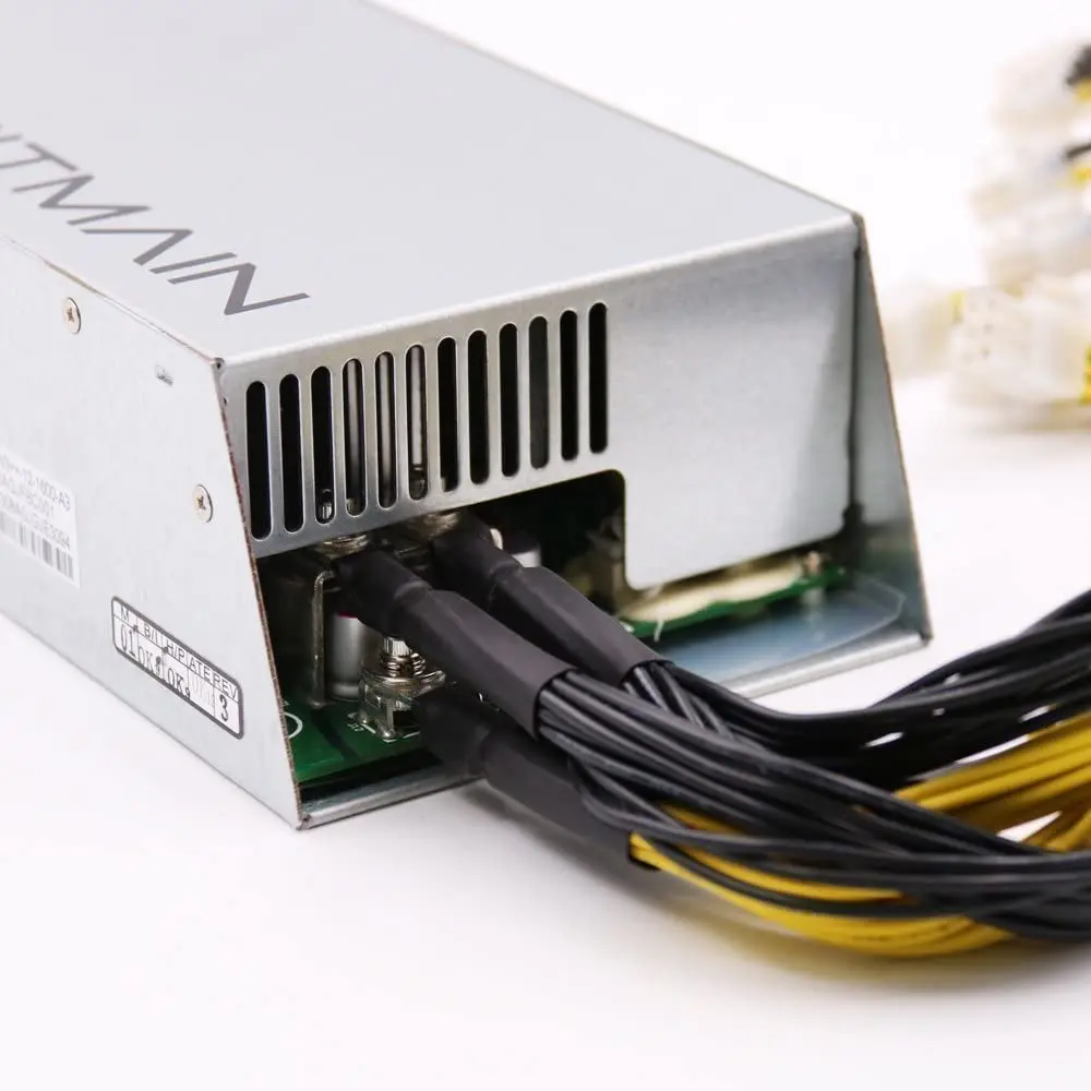 

Новый запас 2023 Antminer блок питания APW3 + для S9 или L3 + или D3 w/ 10 разъемов