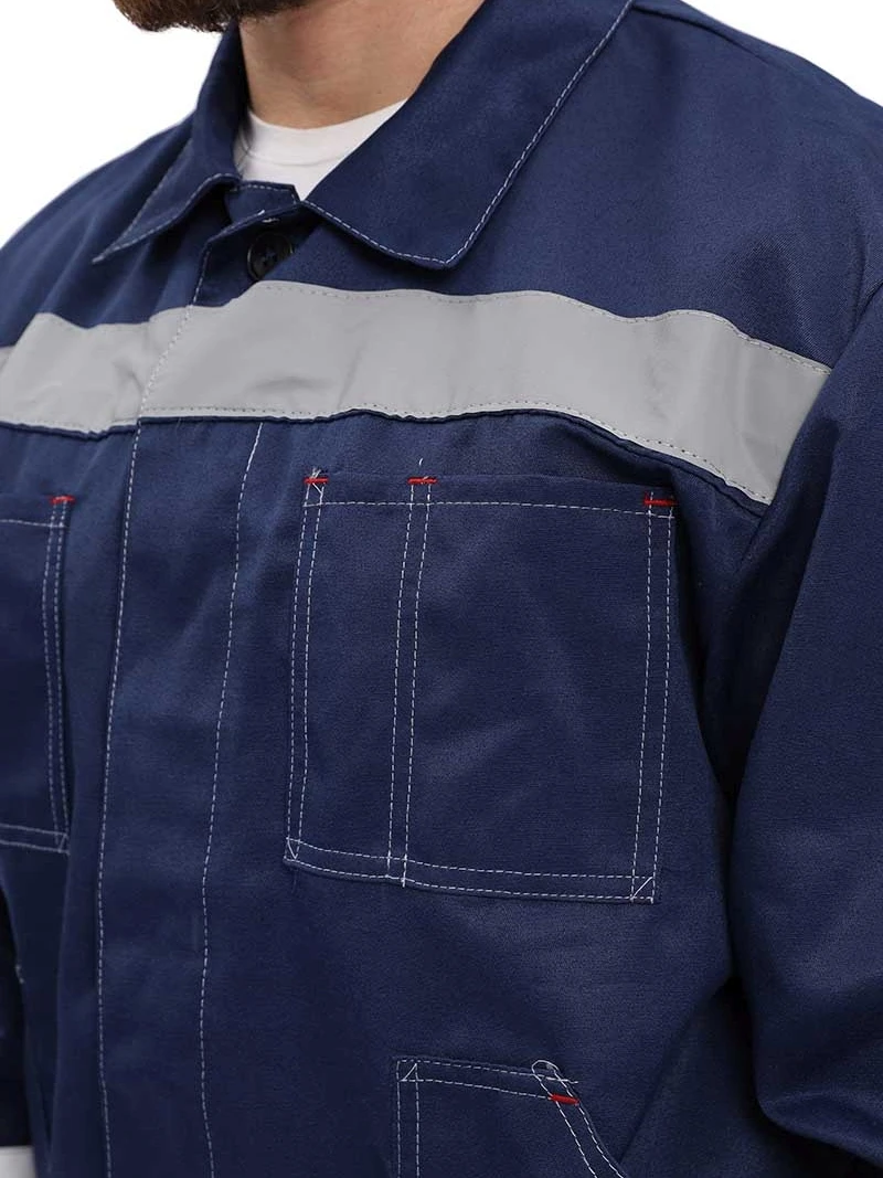 Рабочий костюм мужской &quotЛЕГИОН&quot куртка/брюки Т.СИНИЙ спецодежда строительная