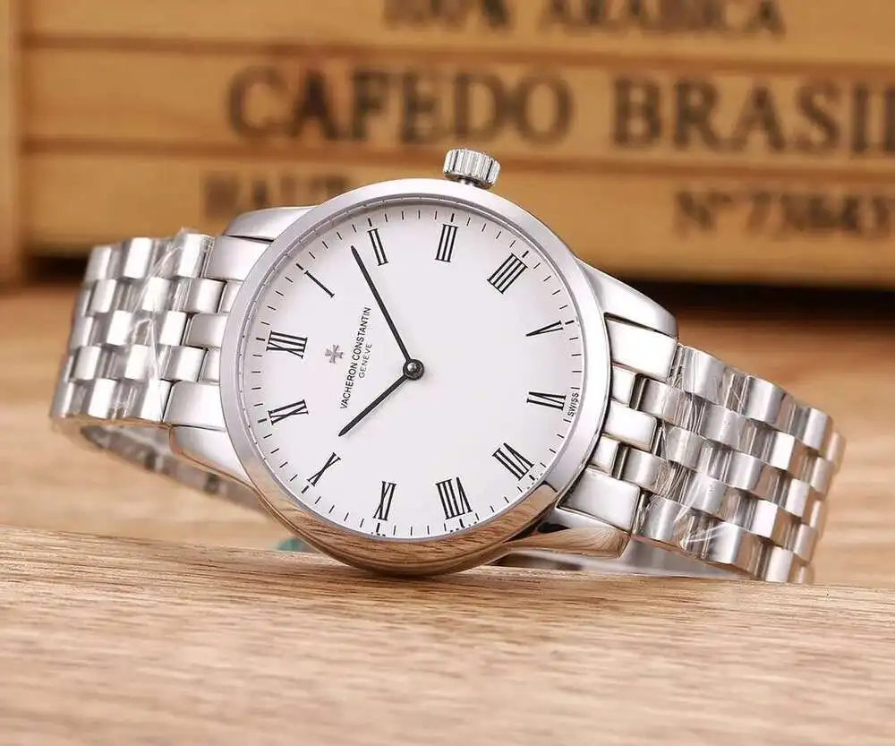 точная копия 1:1 Классические Мужские Механические Часы Heritage С 3 Стрелками В Стиле