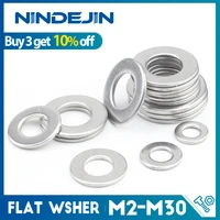 1200pcs flat washer m2 m2 5 m3 m4 m5 m6 m8 m10 m12 m14 m16 m18 m20 m22 m27 stainless steel washers plain washer gaskets din125