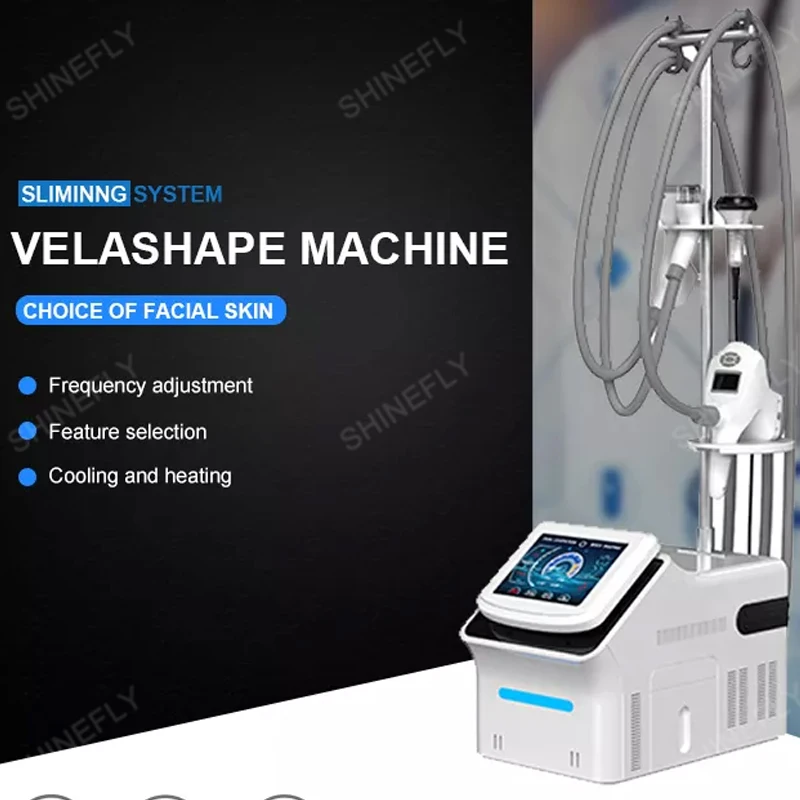 

Portable Vela BodY Shape 4 in 1 slimming / Cavitation + Vacuum +Roller infrared light +Roller Beauty Machine for Weight loss