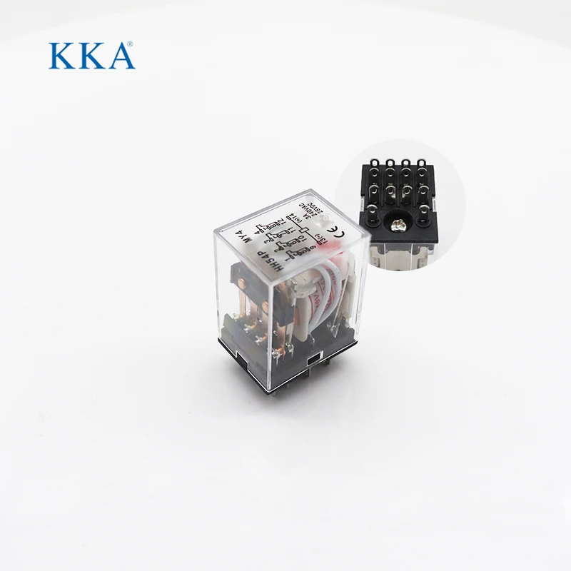 

HH54P (MY4) General Purpose Relay 14 Pins, 3A 240VAC/28VDC Coil PCB Power Relay, Intermediate Relay RKF4CO524LT+SKB14-E