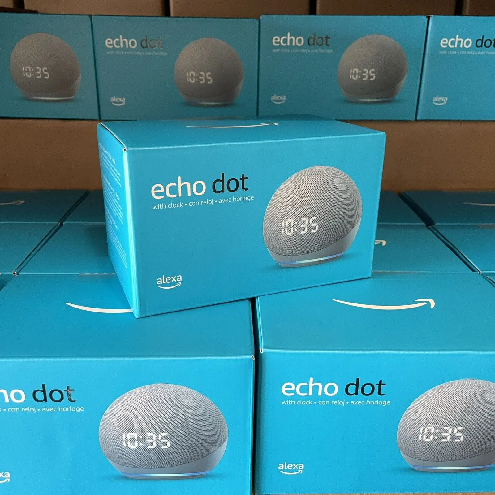 

AmAzon Echos Dot 4th 3rd Generation Smart Speaker with Clock & Alexa