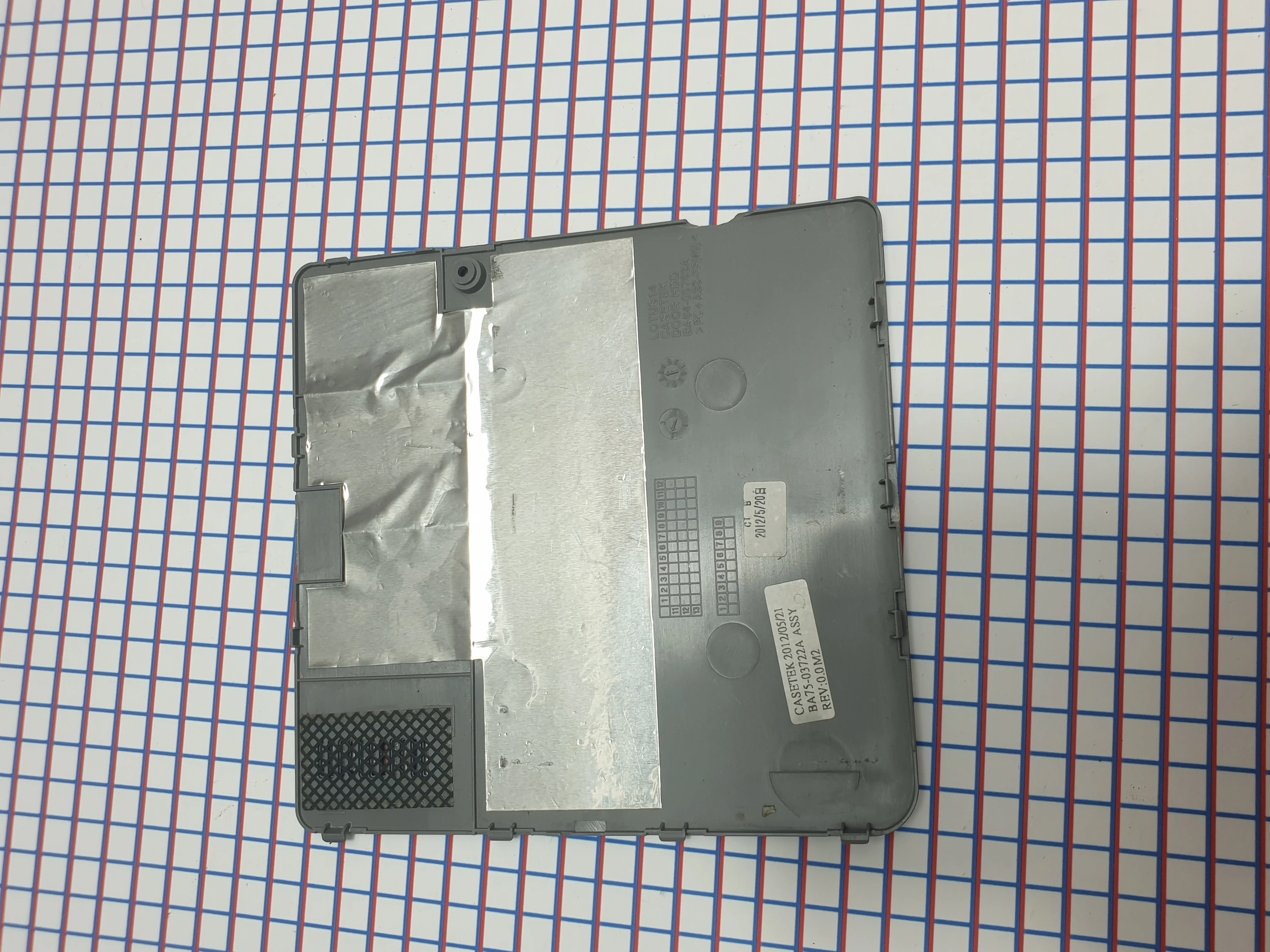 Задняя крышка корпуса ноутбука Samsung NP530/NP530U4B-S01RU BA75-03722A |