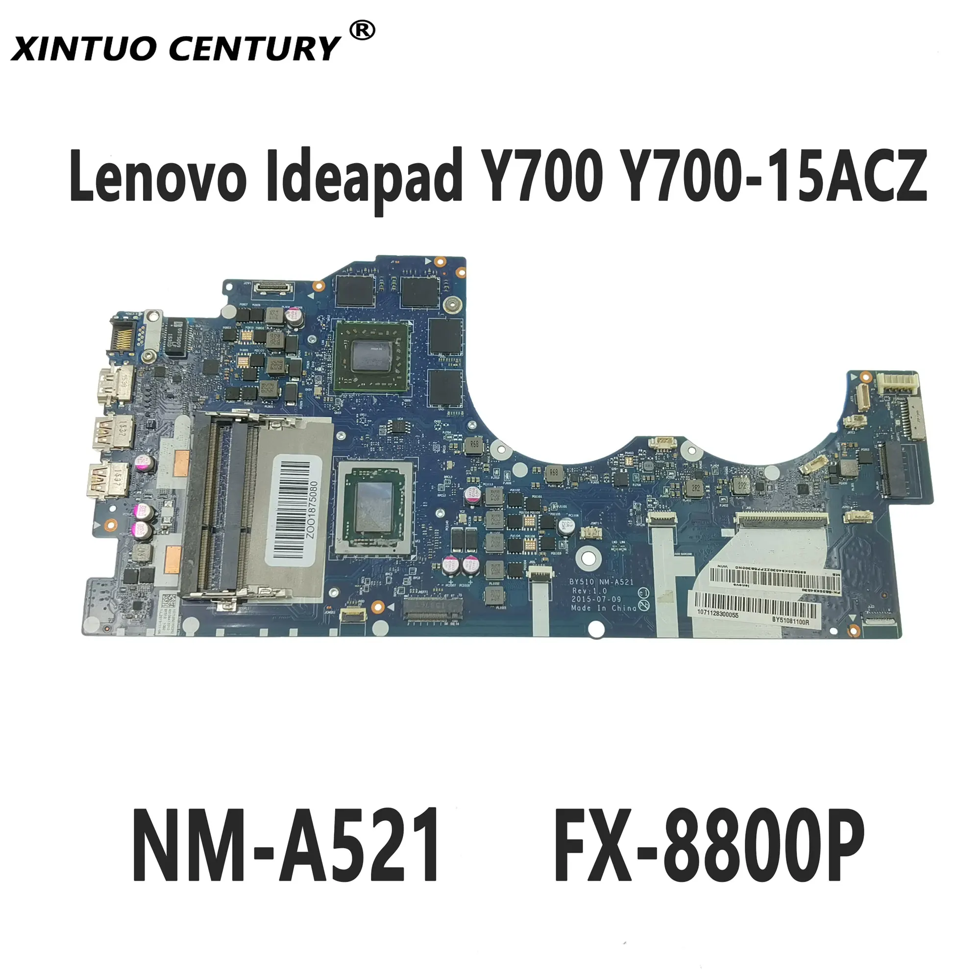 

FRU: 5B20K94030 для Lenovo Ideapad Y700 стандартная материнская плата для ноутбука BY510 стандартная материнская плата для центрального процессора DDR3 100%