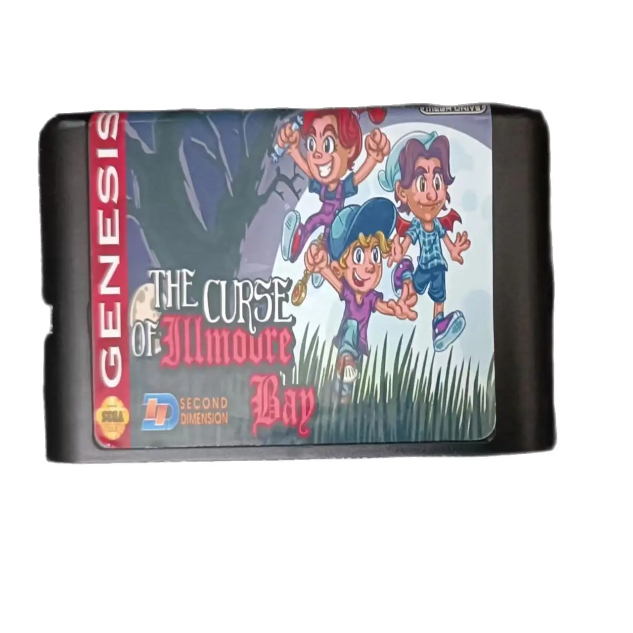MD The Curse of Illmoore Bay Retro Mega Drive Game Card 16BIT 2021 Sega Genesis Game card
