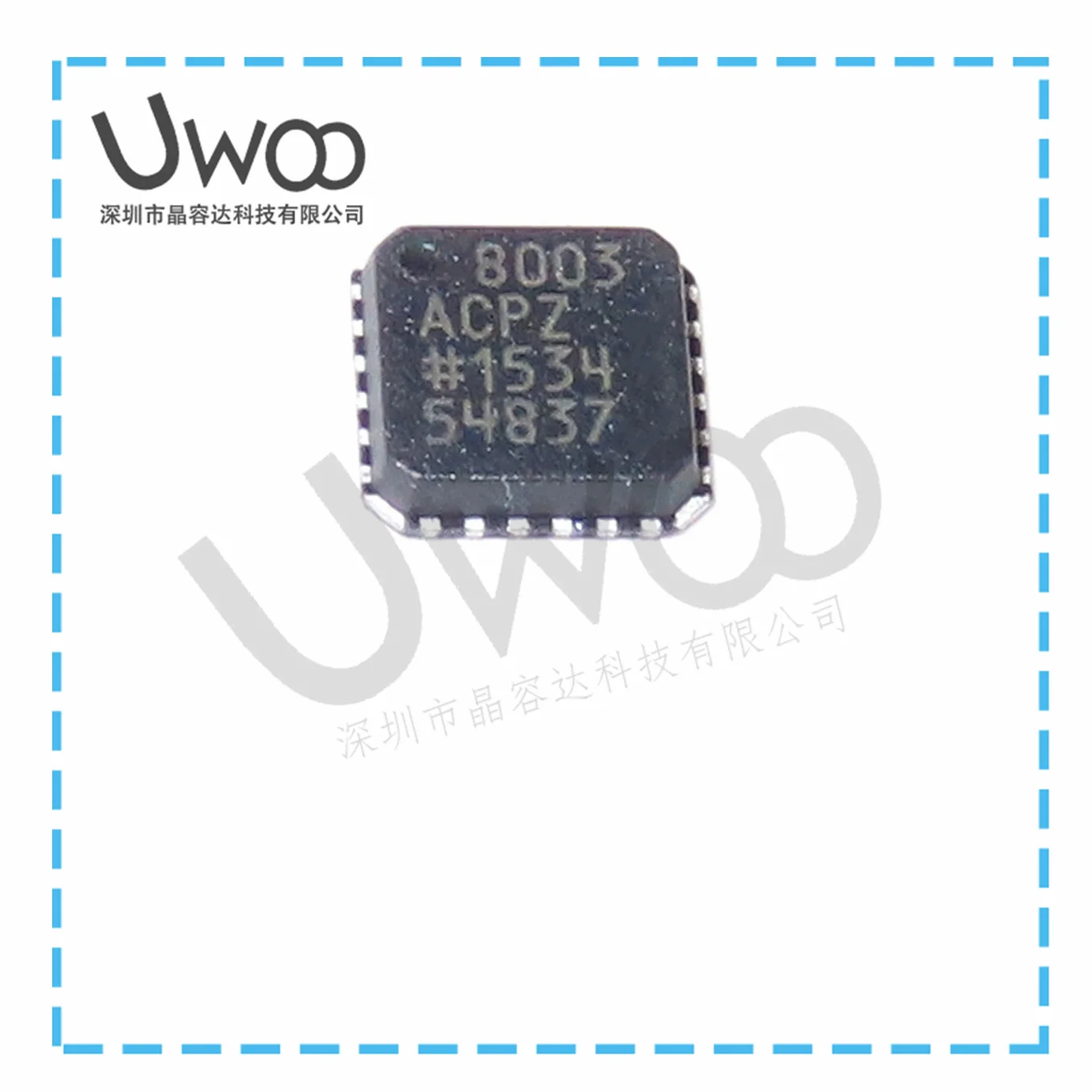 100% оригинальный новый AD8003ACPZ тройной 1,5 ГГц LFCSP-24/QFN