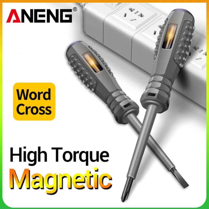 

Non-contact ANENG Electric Voltage Tester Pen Screwdriver AC Induction Voltmeter Test Power Detector Electrical Indicator