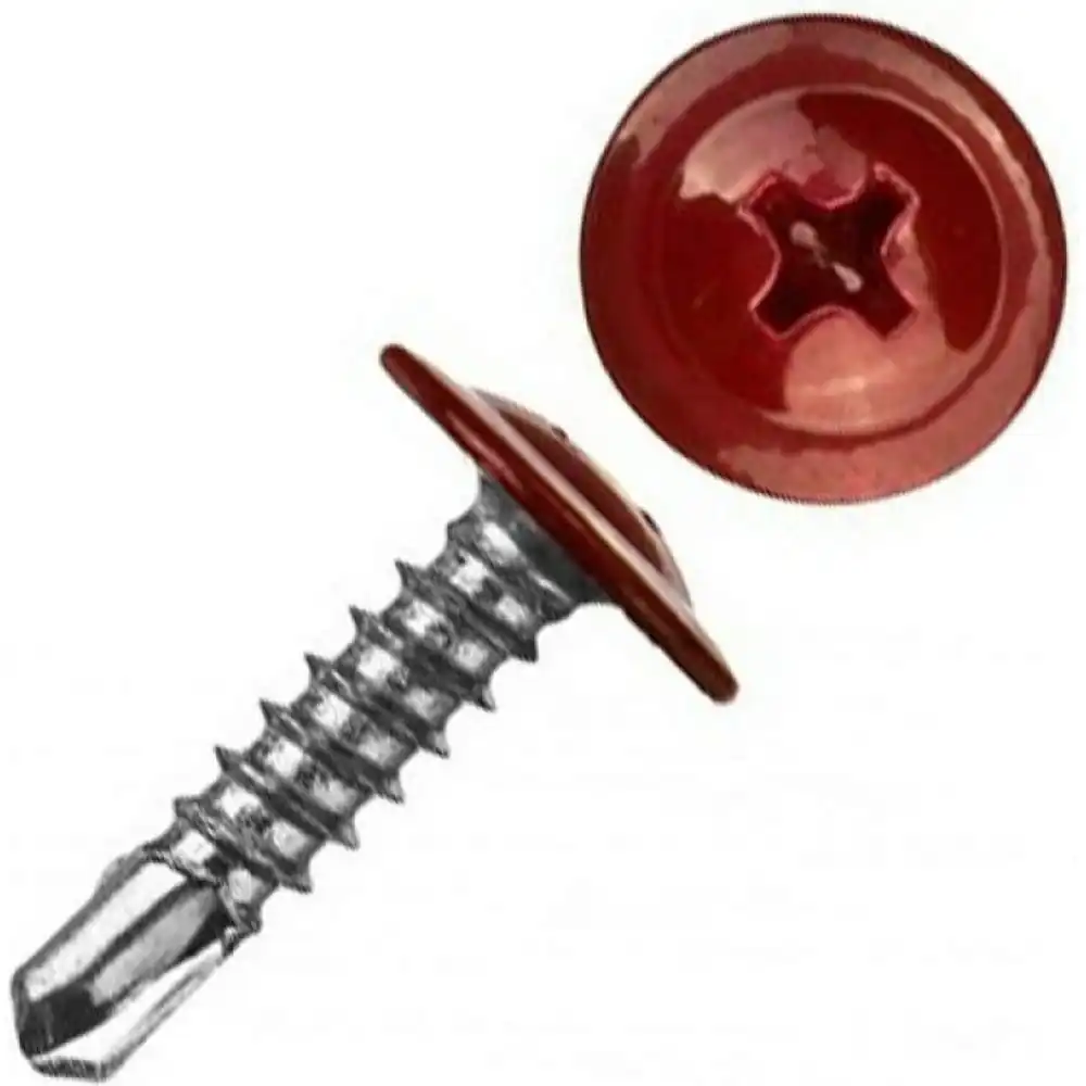 Саморез-сверло Daxmer ПШС 4 2x19 RAL 3005 1000 шт.