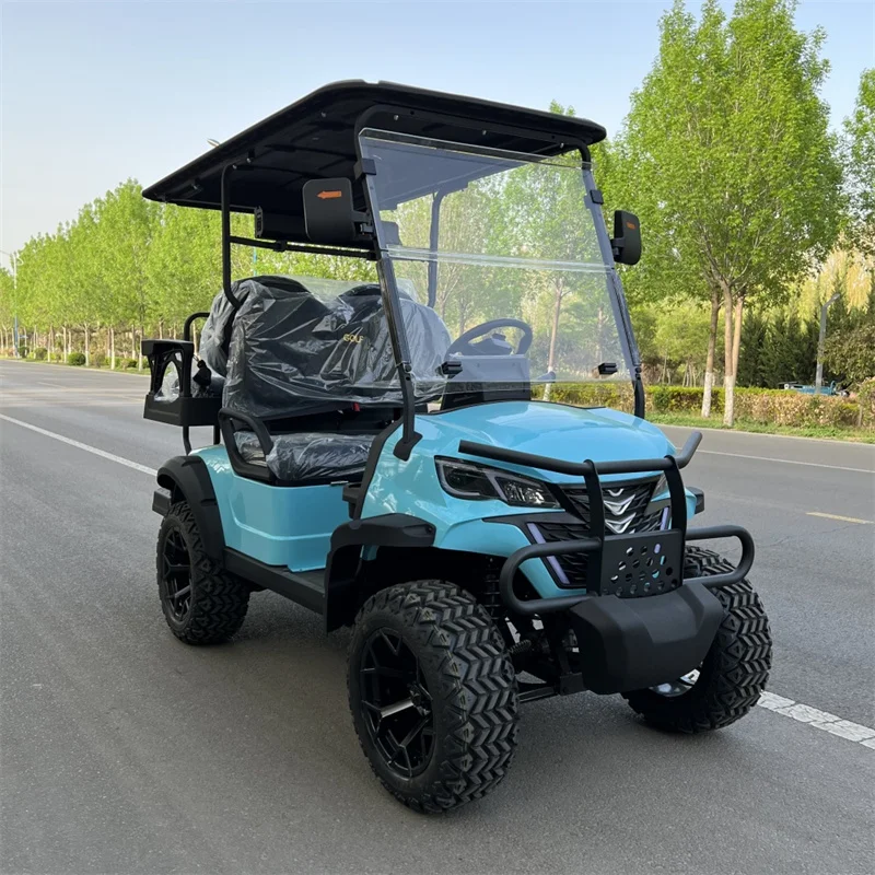 Новый внедорожный дизайн 48 В 60 70 2/4/6/8 местный стальной пластиковый клубный