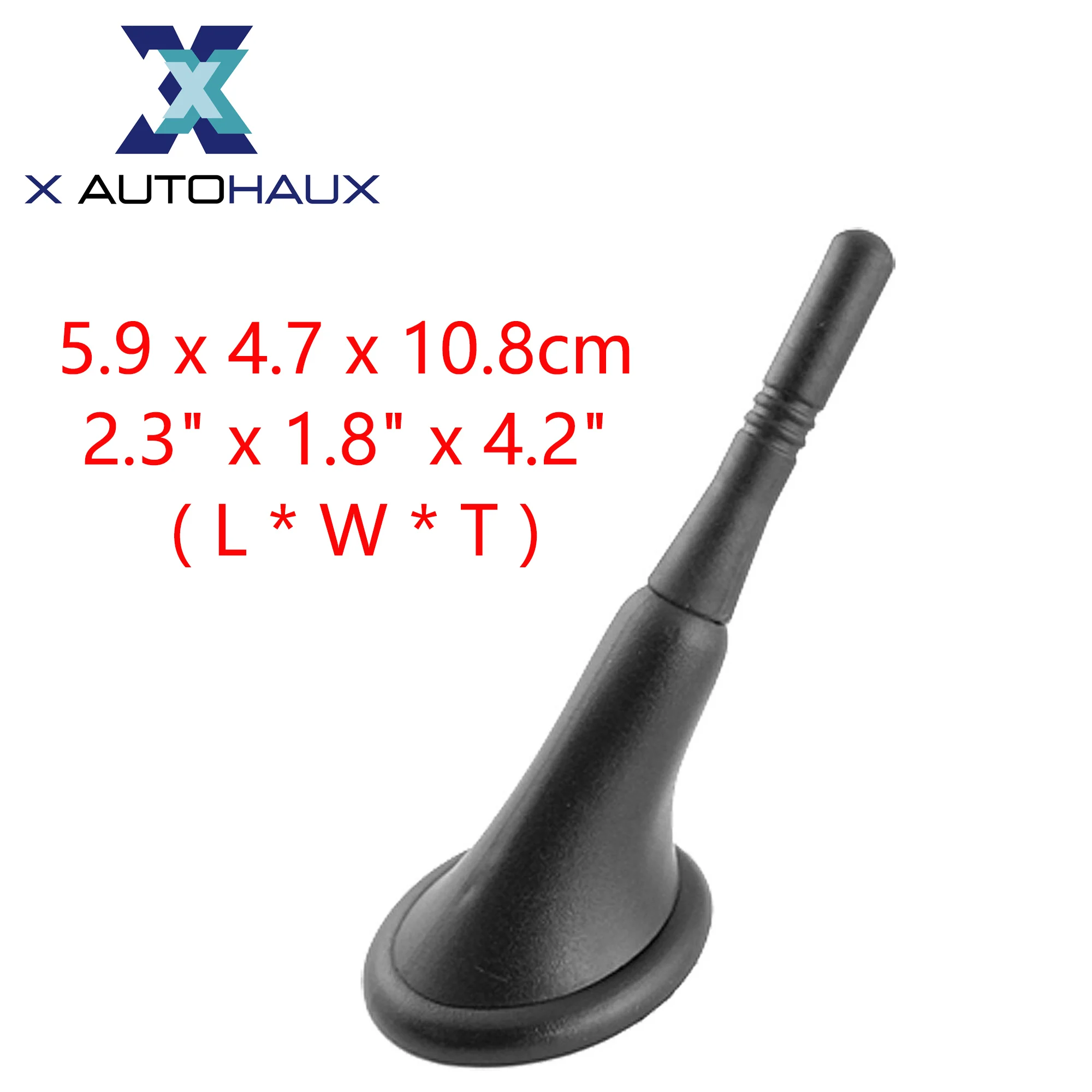 Fm Signal Design For All Cars Black Anti Static Car Roof Trunk Decorative Antenna