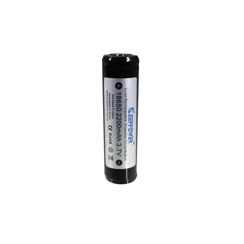 KeepPower Аккумулятор защищенный 18650 (Samsung ICR18650-22F) 2200мАч 3,7В Li-Ion 733