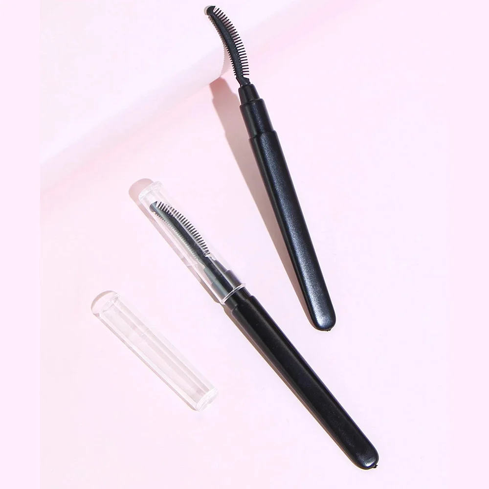 

TPOK hair comb beautician facial care three-purpose makeup brush household eyebrow comb makeup tool
