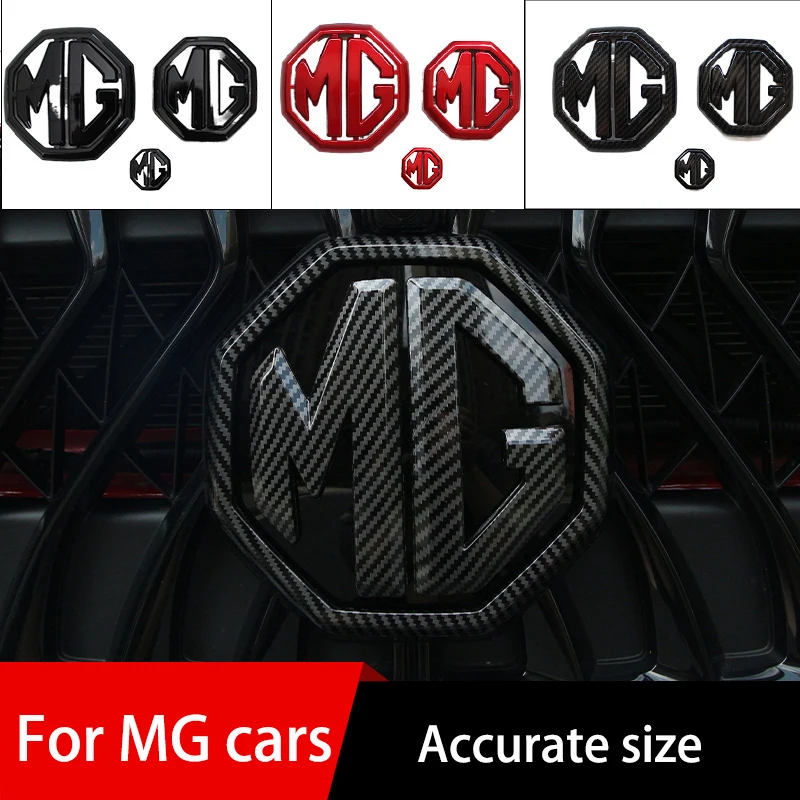 For MG HS ZS 6/5 Car Styling Plastic Stickers Rear Emblem Front Grille Badge High-end Decals Auto Exterior Decoration |