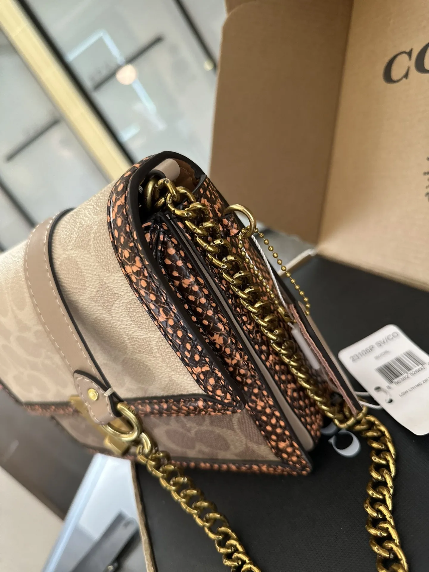 Coach Totes Cope 1:1 2024 Новая Женская Сумка-кошелек Через Плечо Модная Сумка-шоппер
