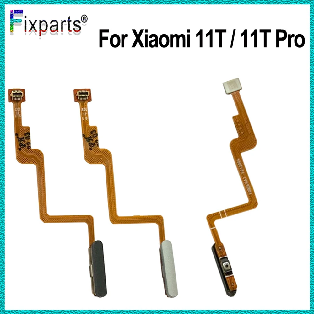 

Полностью новый сенсорный идентификатор для Xiaomi 11T Pro Home Button, лента для идентификации отпечатков пальцев, сенсор, гибкий кабель 11T, отпечаток ...