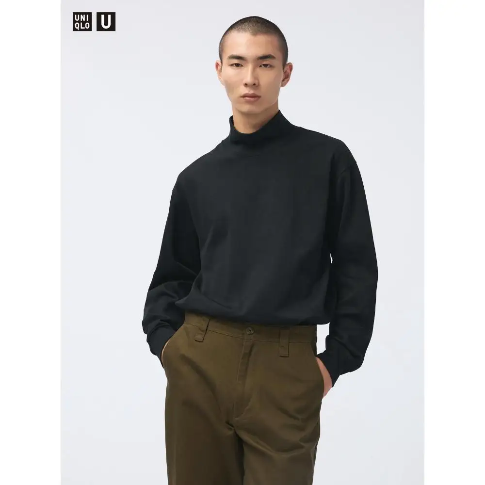 Свитер унисекс с имитацией шеи Uniqlo Japan