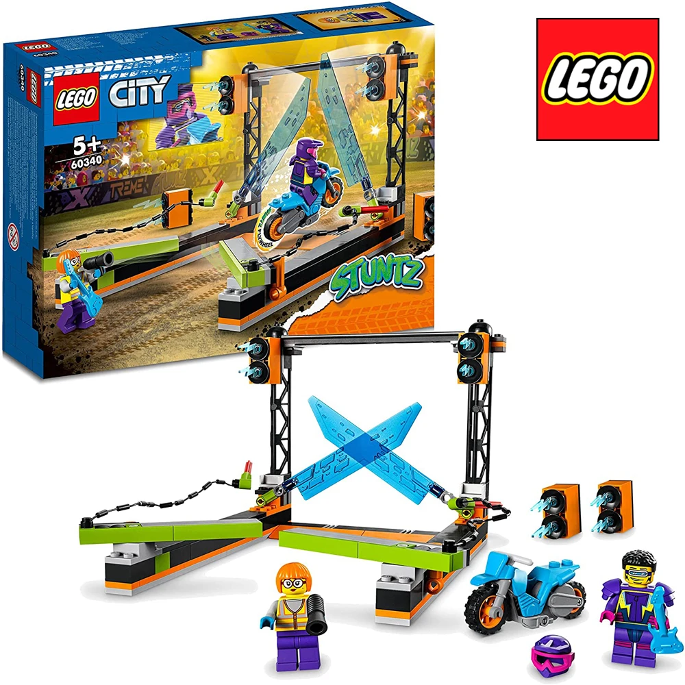 

ORIGINAL LEGO City Stuntz The Blade Stunt Challenge 60340 For Kids NEW Toy For Children Birthday Gift For Christmas (154 Pcs)