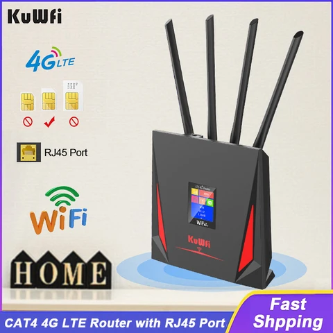 KuWFi CAT4 4G Wi-Fi Маршрутизатор