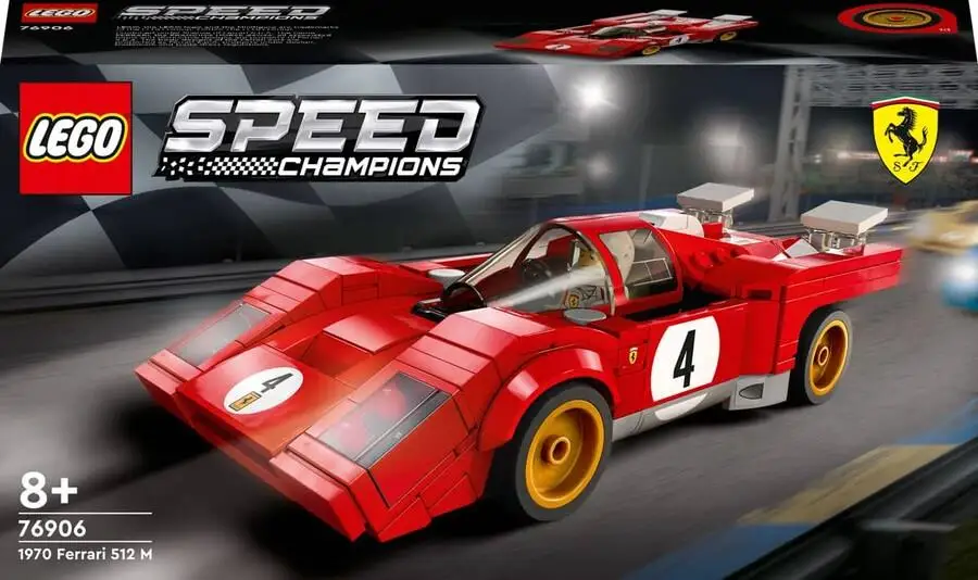 Lego Speed Champions 76906 1970 Ferrari 512 M