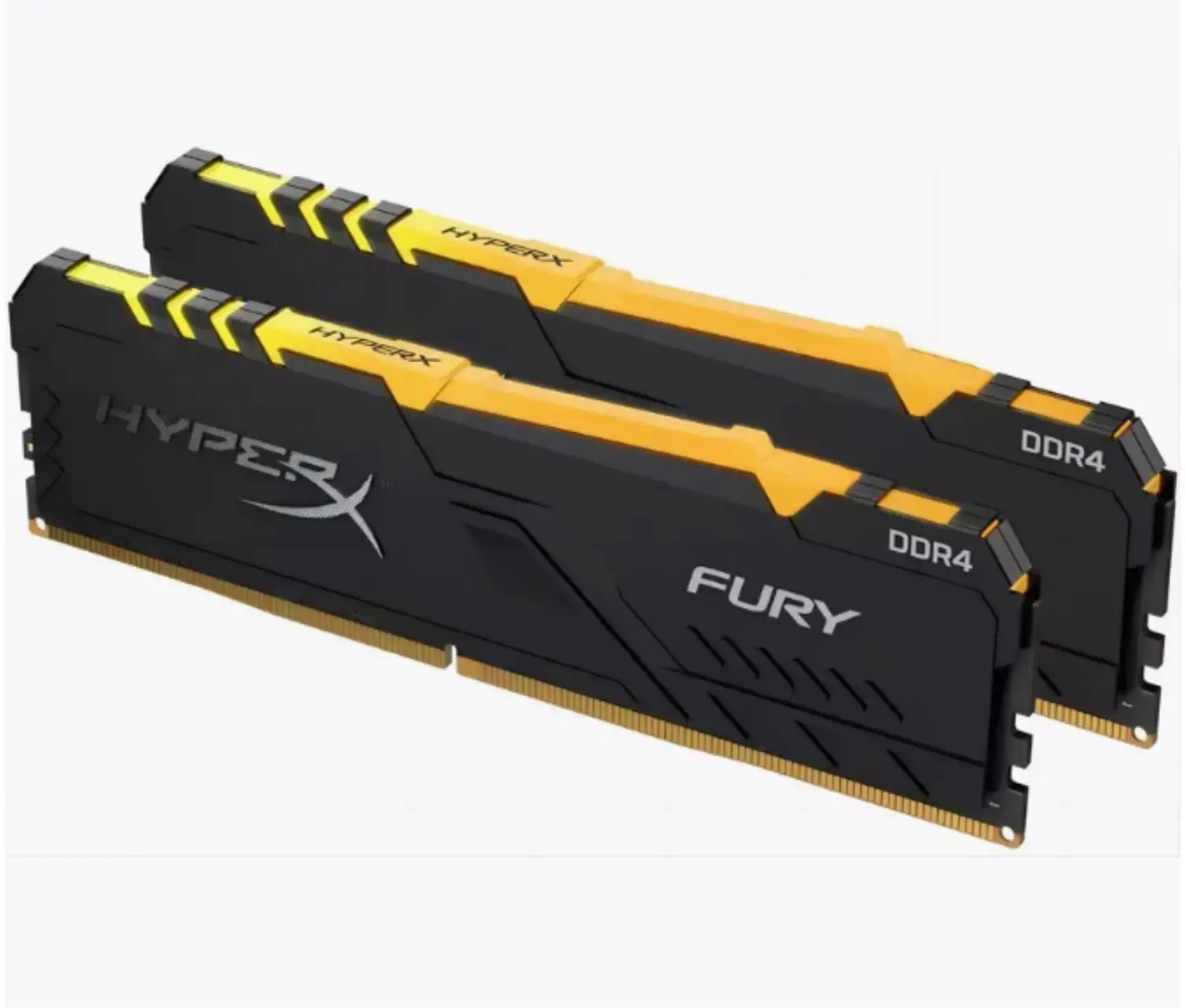 Оперативная память HyperX Fury RGB 16 ГБ (8 x 2 шт.) DDR4 2666 МГц DIMM CL16 HX426C16FB3AK2/16