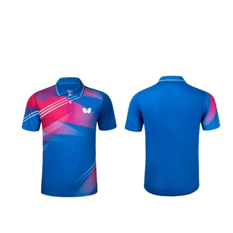 Sports Quick Drying Breathable T-shirt Table Tennis Sportswear Men's Table Tennis Training Light Short Sleeve Competition Top