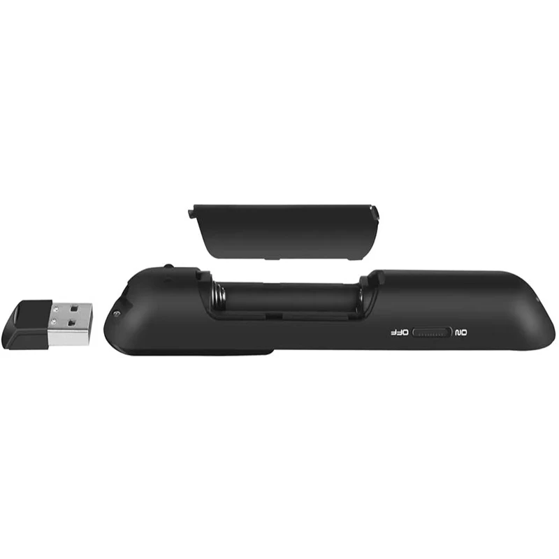 Динофайр 2 4 ГГц беспроводной пульт дистанционного управления для презентаций с USB-кликером для PowerPoint Pointer Slide Advancer.