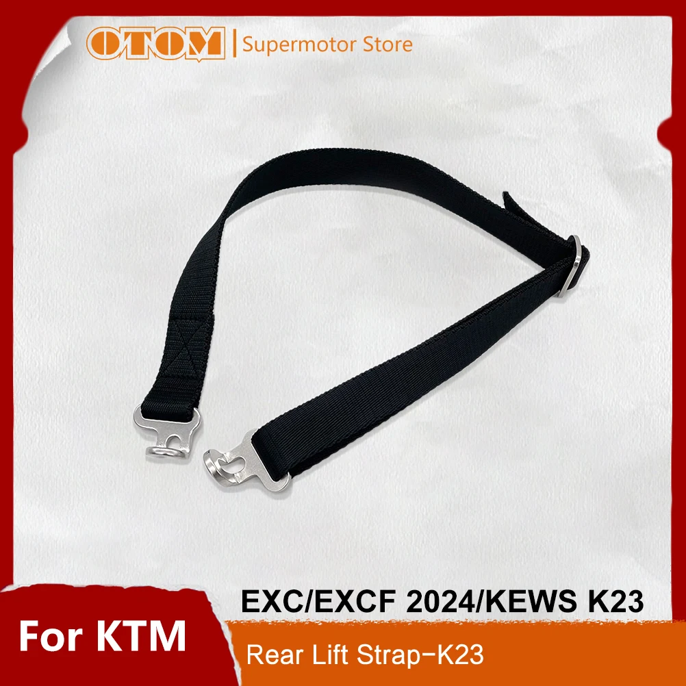 

Ремень для заднего подъемника мотоцикла OTOM, спасательный ремень, Натяжной ремень для KTM EXC EXCF SXF XCF 2023-2024 KEWS K23, кроссовые велосипеды, эндуро