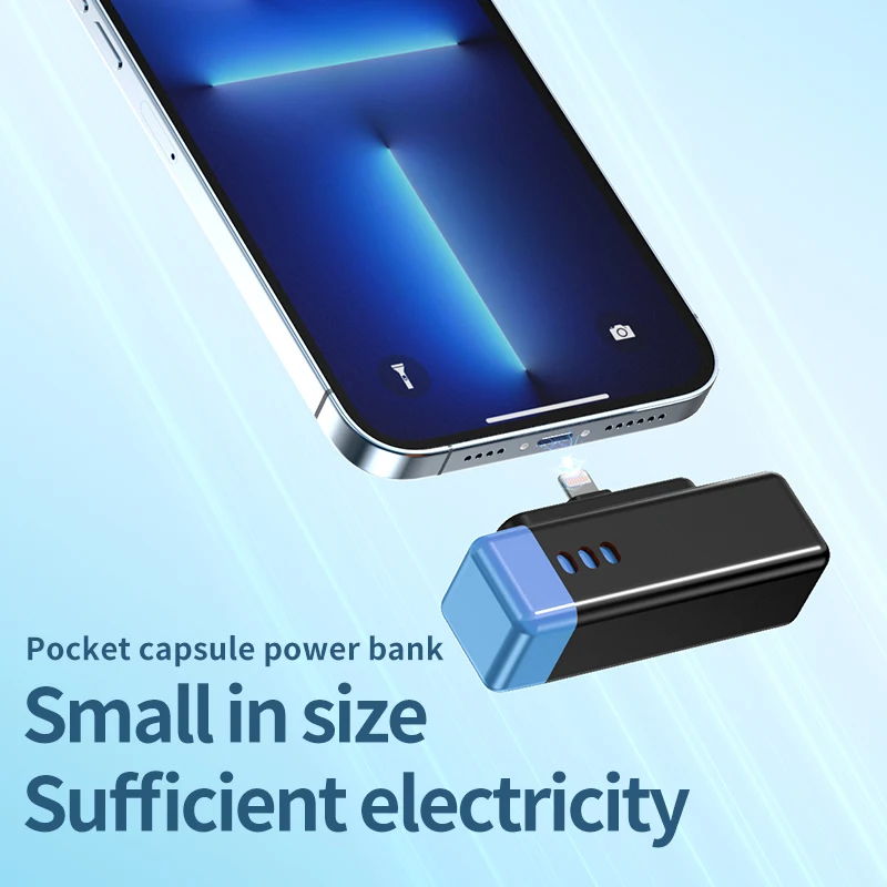 3300mAh Mini Power Bank Powerbank for Mobile Phone Wireless Charger Portable External Battery Pack for iPhone Samsung Xiaomi