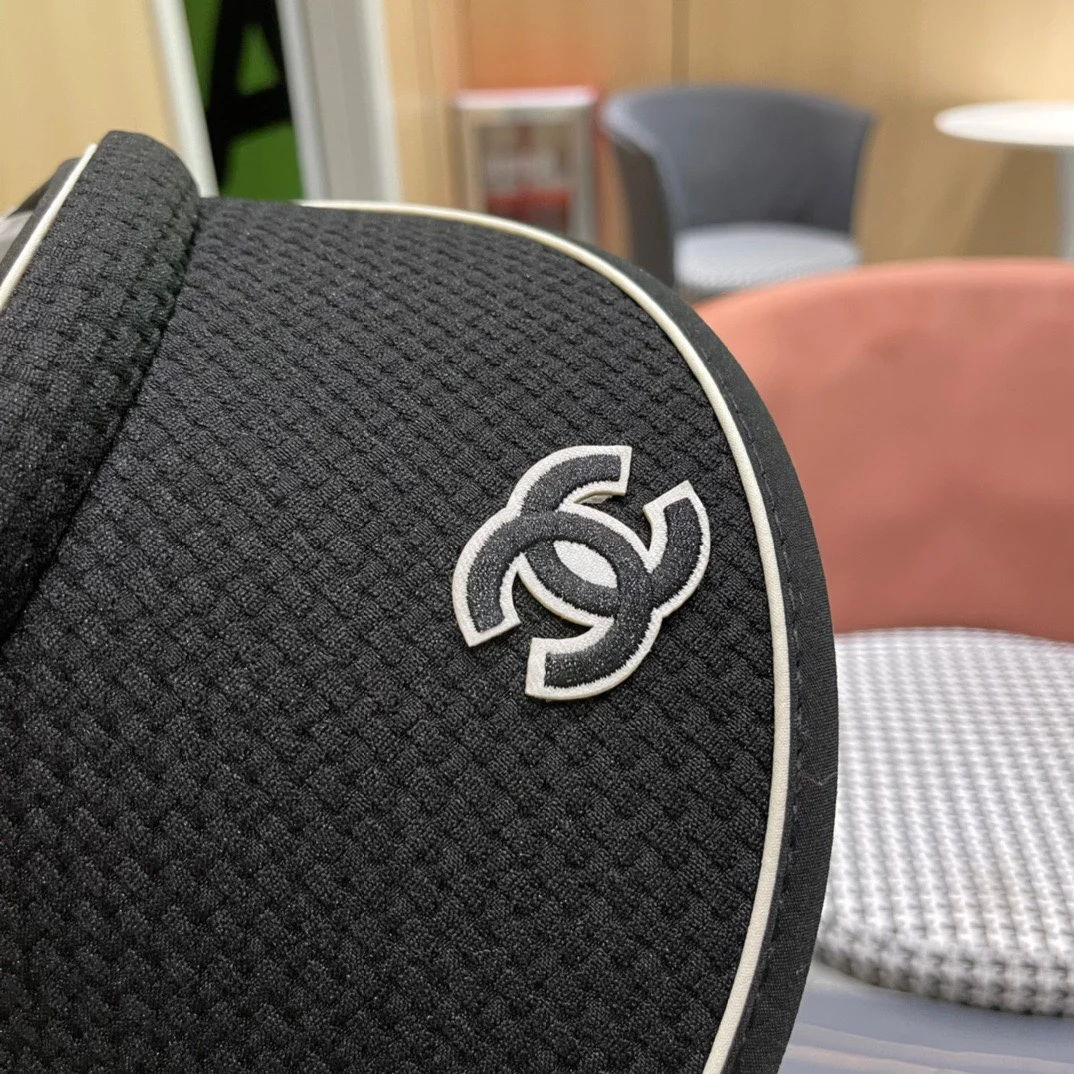 Широкополая панама Chanel из хлопка защита от солнца рыбака шляпа