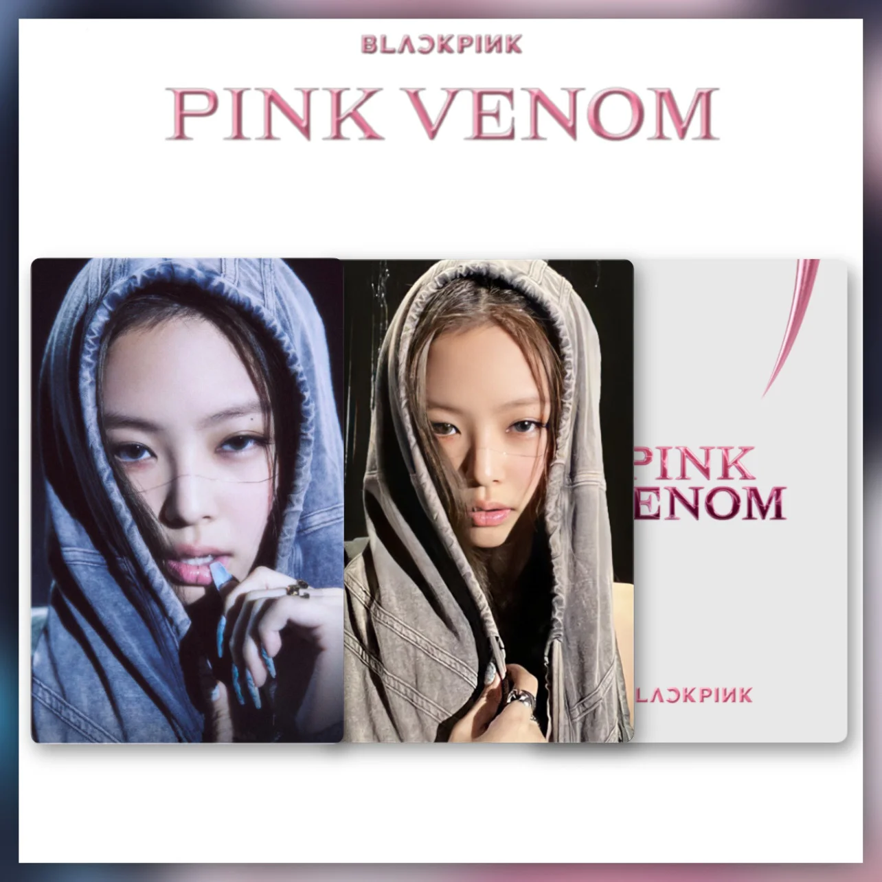 8 шт./набор закладки для карт BLACKPINK розовый яд для коллекции Lisa Jennie Rose Jisoo блэкпинк включен