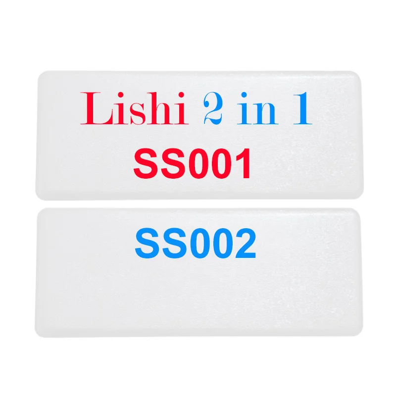 

Слесарные Инструменты 2 шт./лот ss001 ss002 LISHI TOOLS SS001 PRO SS002 PICK & DECODER