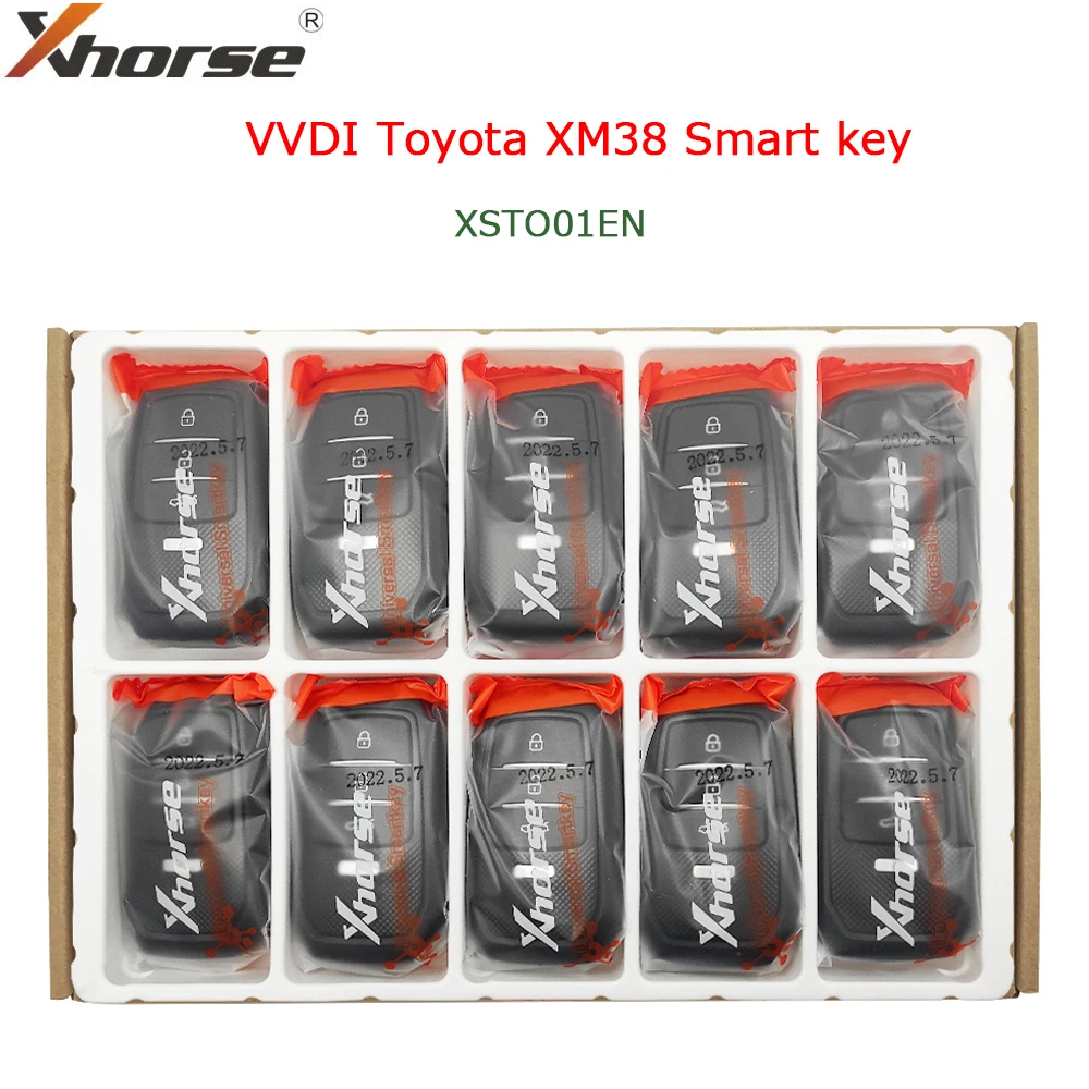Xhorse XSTO01EN универсальная фотосессия VVDI XM38 смарт-ключ для Toyota Lexus поддержка 4D 8A 4A все