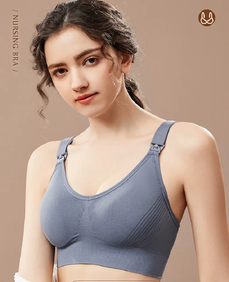 Бюстгальтеры для беременных без косточек тонкий дышащий бюстгальтер кормления