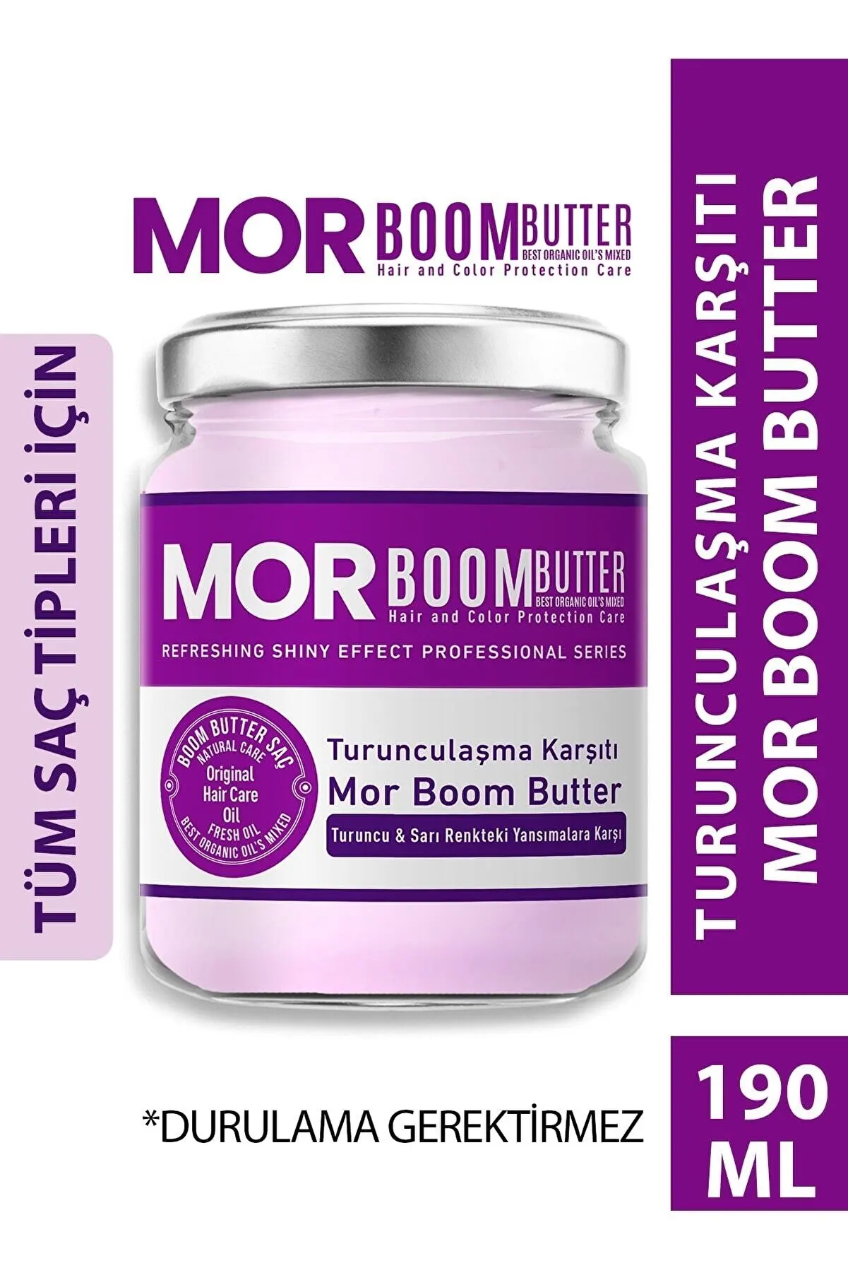 

PROCSİN TURUNCULAŞMA KARŞITI PURPLE BOOM BUTTER-HAIR MASK 190 ML