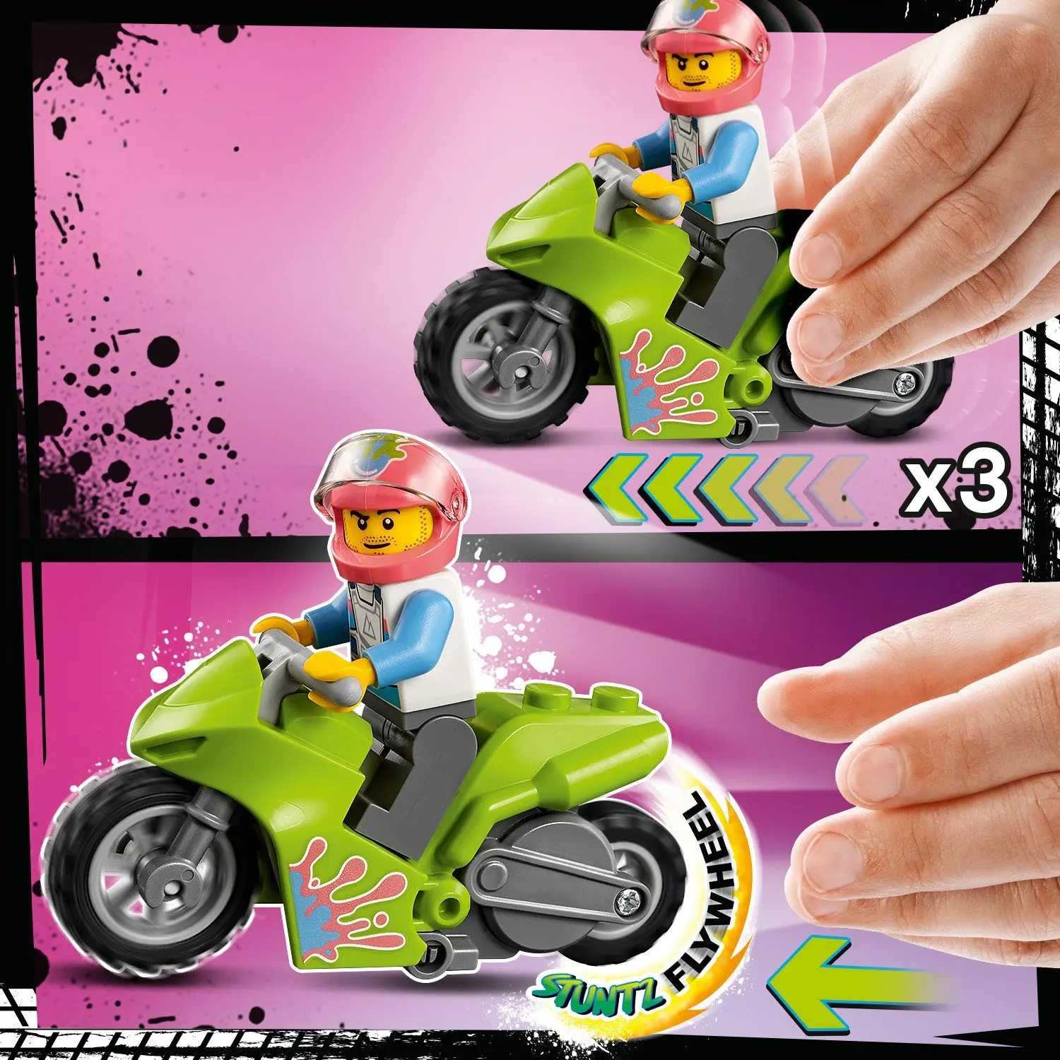 Конструктор LEGO City Арена для шоу каскадёров 60295 |