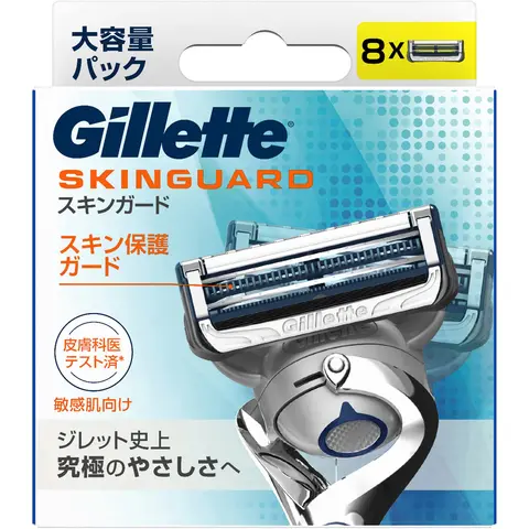 Сменные лезвия Gillette Skin Guard 8
