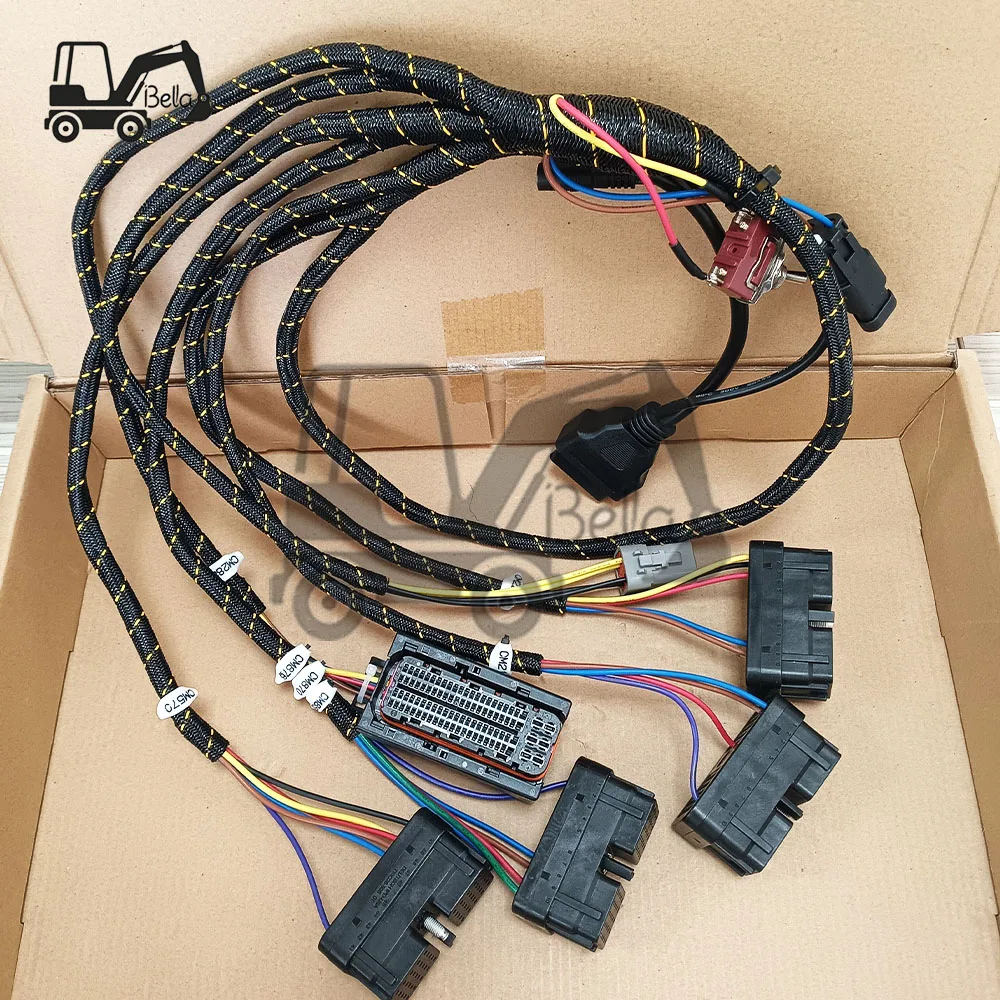 

Кабель жгута проводов щетки для диагностики программирования на заказ для CM570 CM870 CM2150 CM2250 CM2880 для дизельного двигателя экскаватора Cunmins