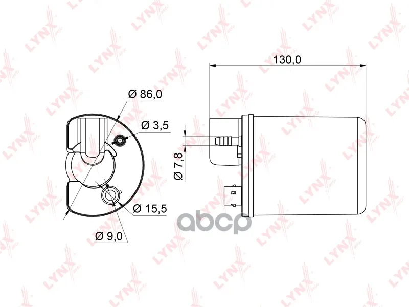 Lf-962M Фильтр Топливный Погружной Lynxauto 311122B000 LYNXauto арт. LF-962M