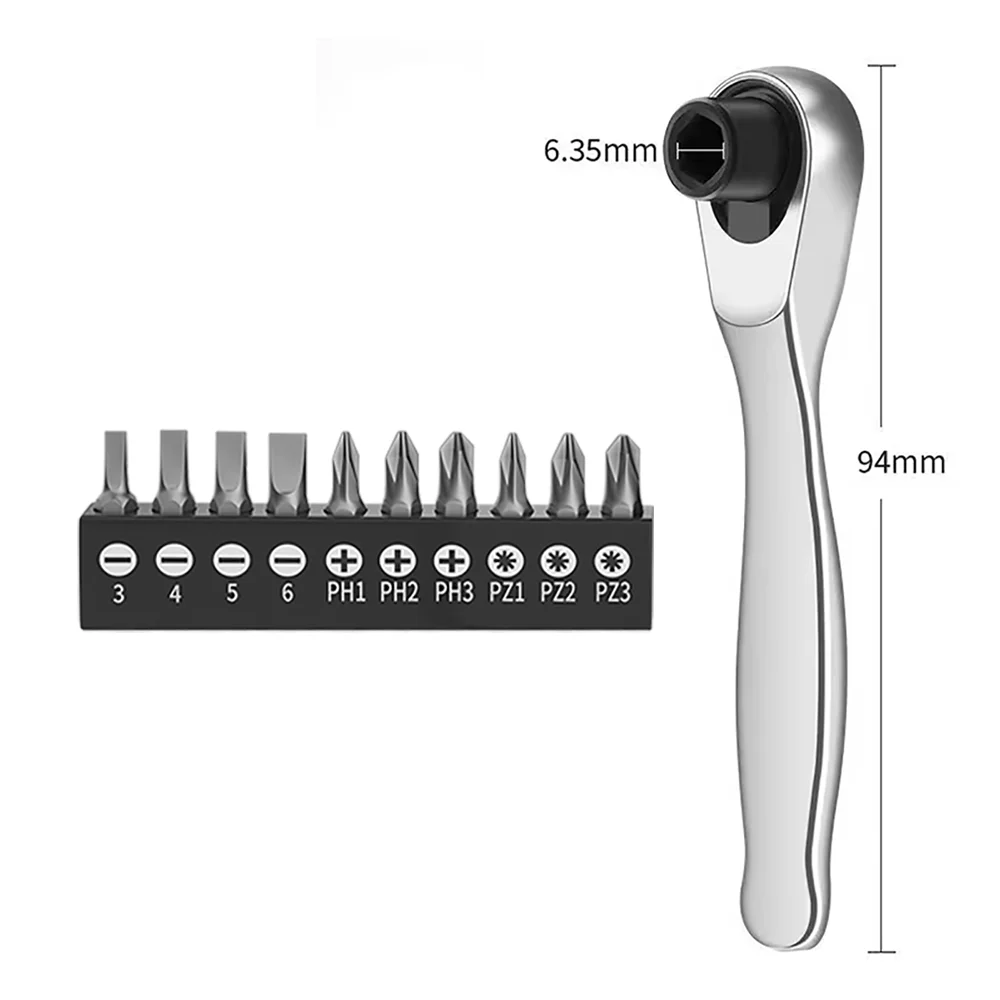 

Мини гаечный ключ с отверткой Phillips, Hex, Torx