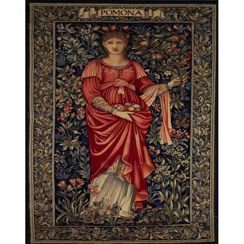 

European Middle Ages Pomona Goddess Of Fruits Female Figures Canvas Wall Art By Ho Me Lili For Livingroom Home Decor