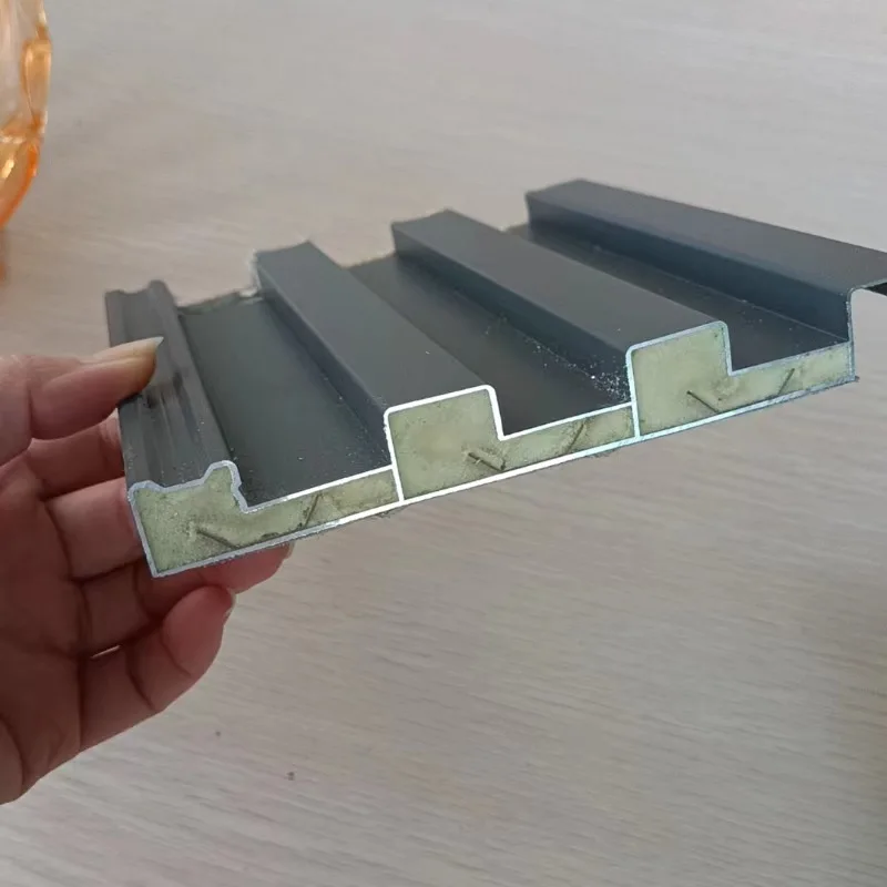 Алюминиевая рифленая панель на крышу наружное и внутреннее использование