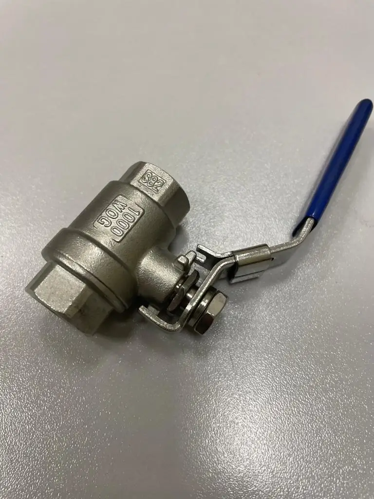 Кран шаровой нержавеющий вр/вр DN10 (3/8&quot) (17 2мм) AlSl304